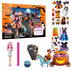 SIHPTO Magnetic Paper Dolls Dress-Up Game for Girls Yellow Age 3+