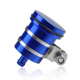 YIEBA CNC Aluminium Brake Oil Container Front or Rear for FZ01 FZ03 FZ07 FZ09 FZ10 YZF R1 R3 R6 R25 R15 R125 for Z250 Z650 Z750 / R/RR Z800 Z900 Z100000000 / s. Blue