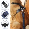 SlowTon Dog Car Harness Seatbelt Set, Pet Vest Harness with