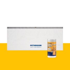 PETHROOM [Pesroom] Easy Close Liner, 1 Pack, Cat Automatic Litter Box Supplies, Waste Bag, Hygiene