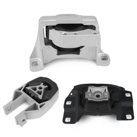 JDMON 3Pcs Engine Mount Trans Motor Kit Replacement for Ford Escape L4 2.0L, 2.5L 2013 2014 2015 2016, Transit Connect 2014-2021 Auto Trans Compatible with A5631, A5520, A5612, EM-4152