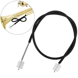 Lantro JS French Horn Brush Cleaning Kit, Smooth Cleaning Horn Brush, Convenient Horn Cleaning Brush, Rubber High Efficient Easy to Use for Musician Musical Instrument