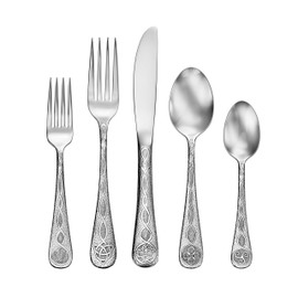 Liberty Tabletop Celtic 20pc Flatware Set Service for 4 Silverware MADE IN USA