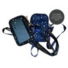 Love EMVY Midnight Sparkle Stars Phone Bag Crossbody with adjustable