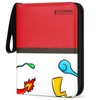 Card Scrapbook 440 Pockets 4-Pocket Books for Cards with 55