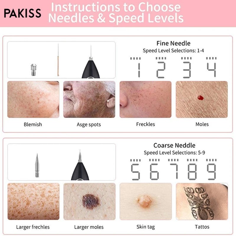 Pakiss 2023 Pigment-Based Mole and Dark Spot Removal Pen Instrumentcolor: