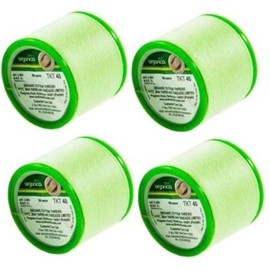 4 x 300 m Organica Organic Cotton Eyebrow Threading Thread