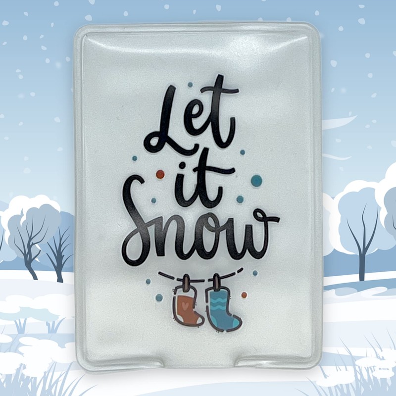 MIK Funshopping Hand Warmer Pocket Warmer Set, red