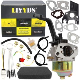 LIYYDS Carburetor Kit Compatible with LCT Kenowa Truelife 4000 4500E 4500 Watt Tigmax 136CC 200CC 208CC 6HP 6.5HP 7HP CMXX MAXX Gas Engine Generator