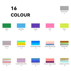 HOHOFILM Adhesive Craft Vinyl Permanent Vinyl Bundle - 24Pack Sheets 16 Assorted Colors 12"x8" for Home Decal, Mug, Cup, Windows, Ceramics, Holiday Party Decal