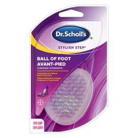 Dr. Scholl's BALL OF FOOT Cushions for High Heels (One Size). Relieve and Prevent Ball of Foot Pain with Discreet Cushions that Absorb Shock and Make High Heels more Comfortable