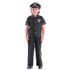 Party City Super Policeman Kids Cosplay Costume, 47.2 inches (120