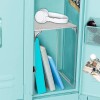 AUECOOME Locker Organizer Shelf Stackable Extra for School 1, Grey