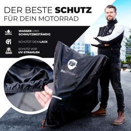 Pro2Protect Motorcycle Tarpaulin Waterproof Weatherproof Outdoor Tarpaulin for Moped Scooter Vespa Scooter Garage for Motorcycles Cover Motorcycle Cover Tarpaulin Accessories