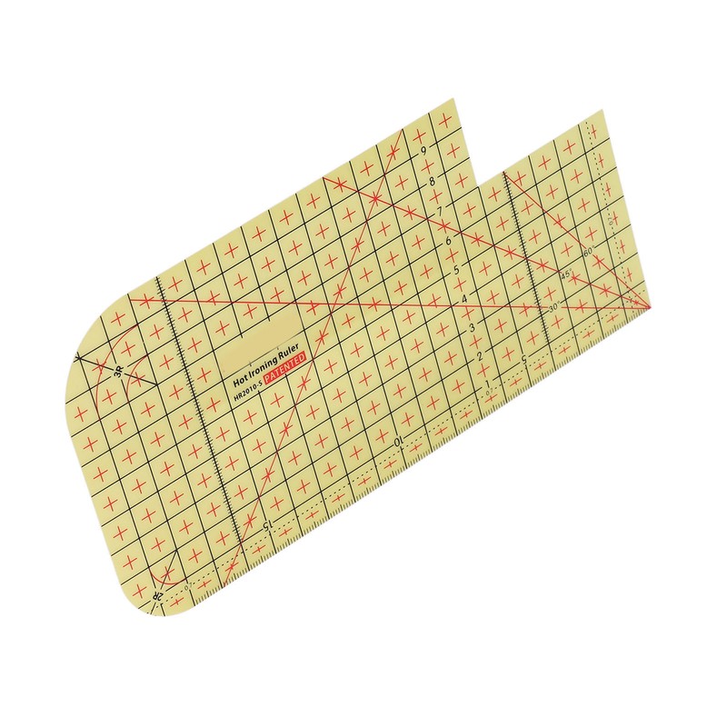 Hot Hem Ruler High Temperature Resistance Hot Ironing Measuring Tool