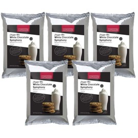 Cappuccine Ice Coffee Frappe Mix - Case of 5 Bags (White Chocolate Symphony)