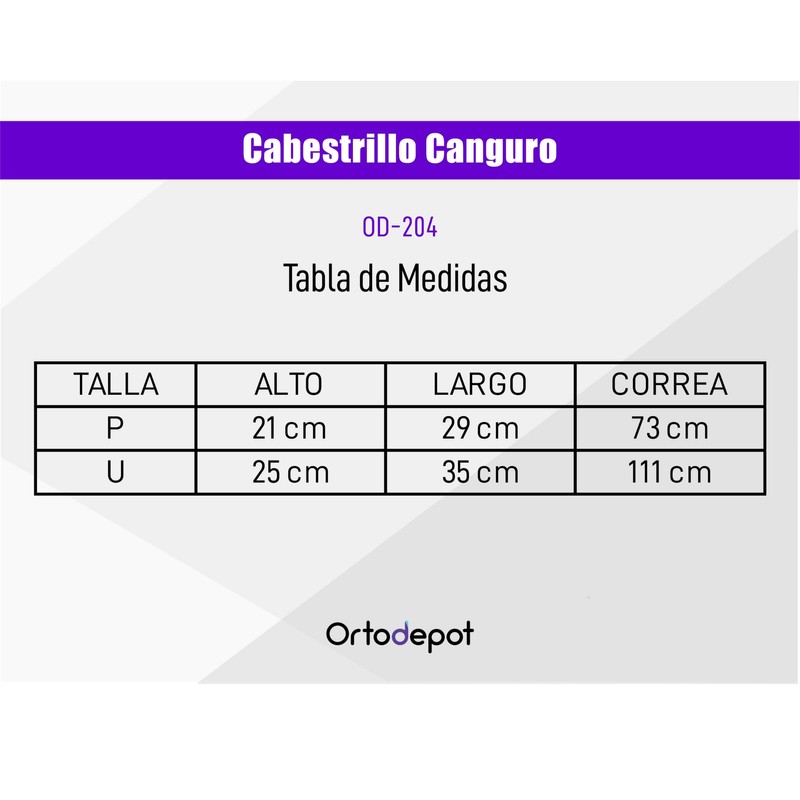 Cabestrillo Canguro (Pediátrico)