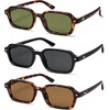 Gafas De Sol Rectangulares Con Estilo,Gafas De Sol Unisex De