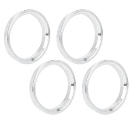 4pcs 66.1 to 60.1 mm Aluminium Alloy Car Hub Centric Rings Wheel Bore Spacer