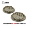 LXROAR01 2PCS Roof Headliner AC Heater Air Vents Compatible with