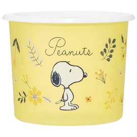 Skater SOT8-A One-Touch Seal Container, Medium, 28.5 fl oz (800 ml), Sealed Container, Storage Container, Snoopy