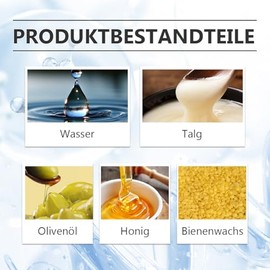 1PC Beef Tallow Organic For Skincare, facial tallow honey balm, crema de sebo de bovino, Body Moisturising Beef Tallow, beef tallow skincare, 120g    