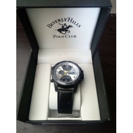 US Beverly Hills Polo Club Beverly Hills Polo Club Sport Mens Analog-digital Watch With Black Silicone Band