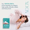 XOOX Linen 100% Egyptian Cotton Pillow Cases King Size Set