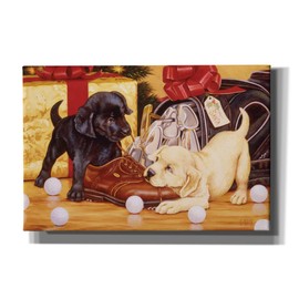 Epic Graffiti 'Lab Golf' by Christopher Nick, Canvas Wall Art, 18"x12"