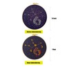 YOUA Star Sign Embroidery Kit for Adults with Stamped Pattern,