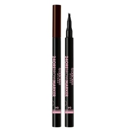 Deborah Milano - 24 Ore Brow Marker, 04 Brunette, Penna Sopracciglia Effetto Microblading a Lunga Tenuta, Delinea e Riempie le Sopracciglia, 0.8 gr
