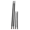 4Pcs Car Window Seal Stripe 68161‑35073 Replacement For Toyota FJ