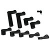 Window Screen Clips "Black” Plastic (Choose Your Size! /Size Run