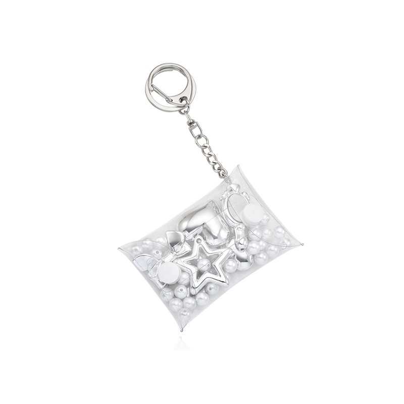 Engbrox Plumpy Clear Pouch Key Ring DIY Set