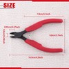 LEONTOOL Micro Wire Cutter for Electronics, 4 Inch Precision Mini
