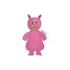 Scooby suede leather toy piggy with squeeker