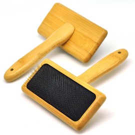 SALUDABLE Wool Carding Brush Wool Felt Needle Wooden Hand Carder 2pcs