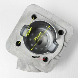 TDR 100CC Engine Barrel Cylinder Bore 50MM for Motorized Bicycle Push Bike 2 Stroke Engine