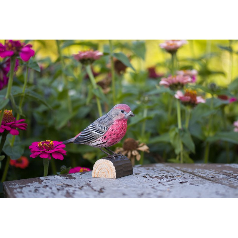Wildlife Garden - Bird, decorative bird, wooden bird, house bullfinch,