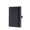 Sigel CO121 Notebook CONCEPTUM®, black, Hardcover, squared, approx. A5, with