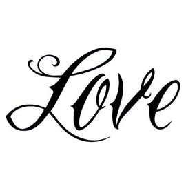 Temporalis® Tattoo Word Love | Temporalis® Tattoo | Temporalis® Tattoo | Vegan & Waterproof | Cosmetics EU Certified | Lasts 15 Days