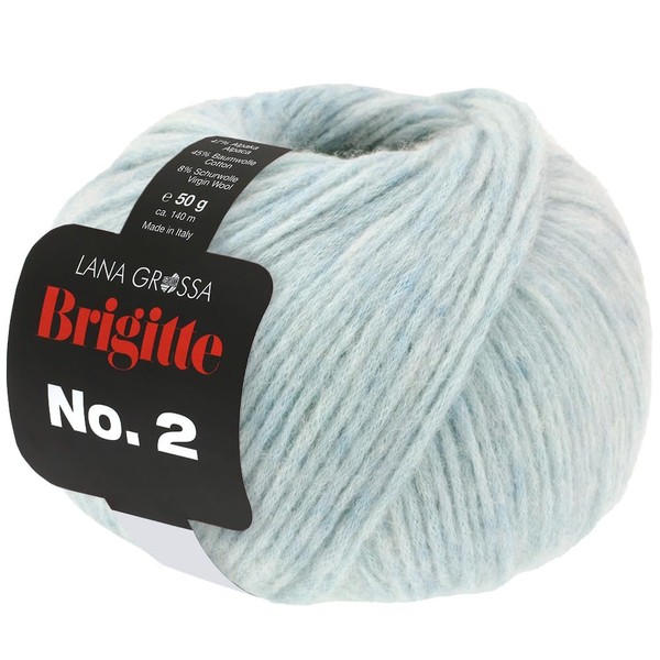 LANA GROSSA Brigitte No. 2 Seta, Elegant Net Yarn Structure