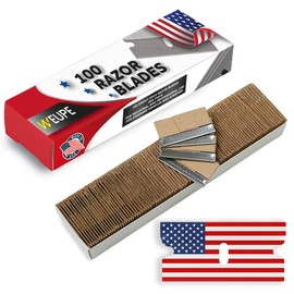 WEUPE Single Edge Razor Blades 100 Pack