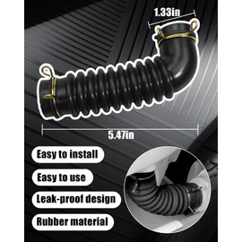 Washer Drain Hose Fit for LG Kenmore WT7800CV WT7800CW WT7900HBA WT7880HWA WT7405CW, Drain Hose Assembly Replace AEM75152901