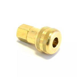 Foster FM3003 - 1/4" Female NPT x 1/4" Quick Coupler Air Hose Fittings Brass M