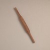 Click2Get Wooden Chapati Roti Rolling Pin Dark Solid Wood Thin