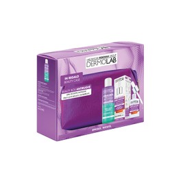 Dermolab Beauty Box Anti-Wrinkle Serum Booster Anti-Wrinkle Whitening 30ml Bufasic Makeup Remover Waterproof 150ml Pads