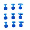 Houshan 18Pcs Dent Puller Tabs, Car Body Dent Removal Pulling