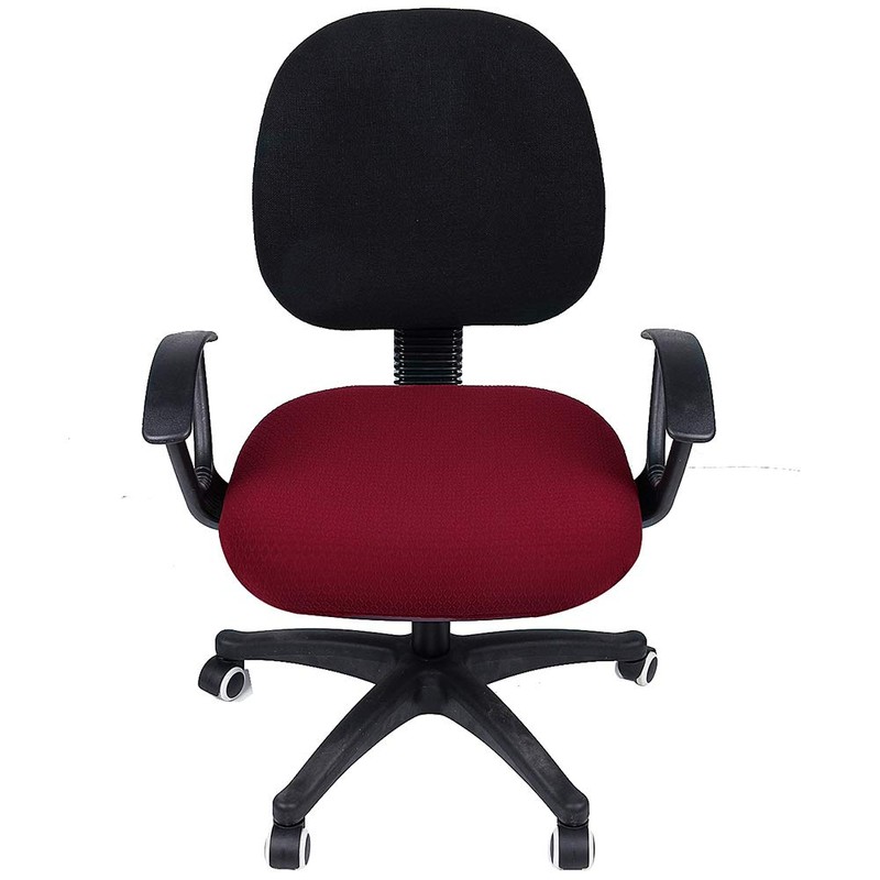 smiry Stretch Jacquard Office Computer Chair Seat Covers, Removable Washable