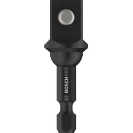 Bosch 1 x Pro Socket Adapter with Ball Connection (144 x 66 mm, Professional Accessories Screwdriver, Screwdriver)